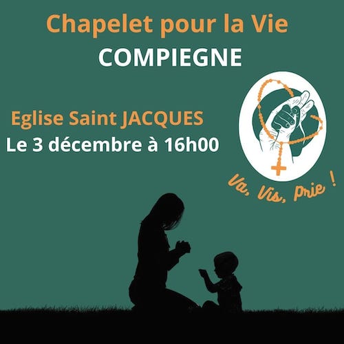 Image de l’événement "Chapelet à l’église saint Jacques, Compiègne"