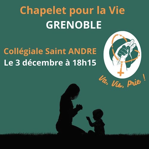 Image de l’événement "Chapelet à la collégiale Saint André, Grenoble"