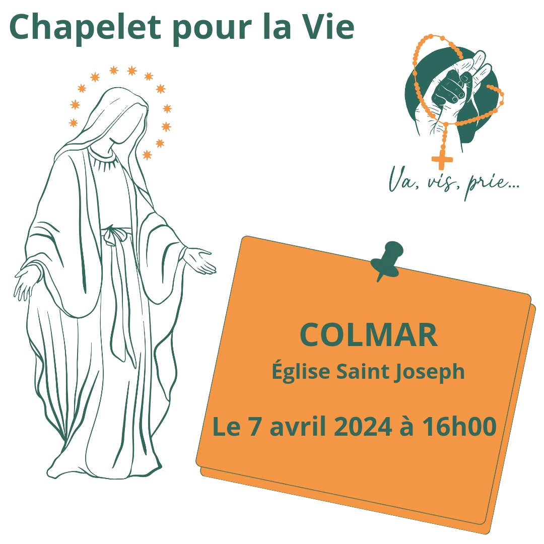 Image de l’événement "Chapelet pour la Vie COLMAR"